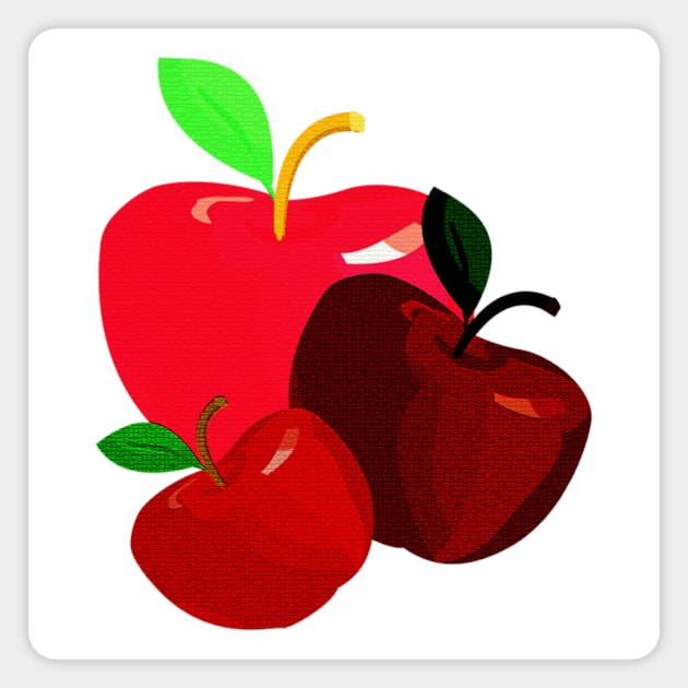 Apple Mosaic Magnet by Izmet